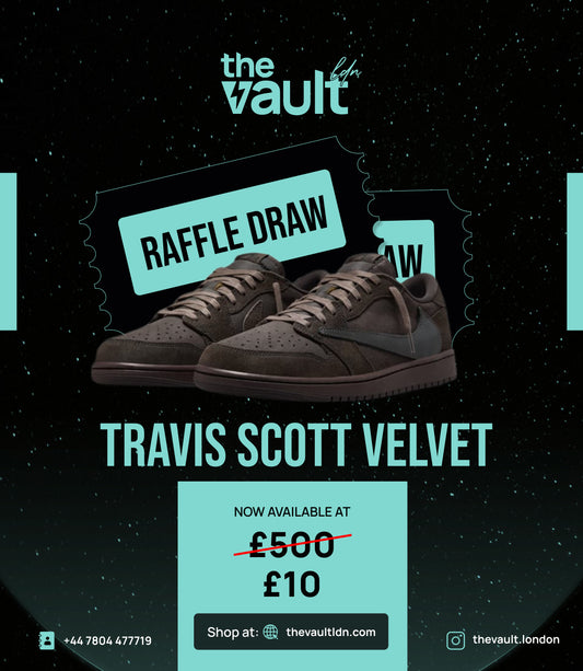 Travis Scott 'Velvet Brown' Raffle